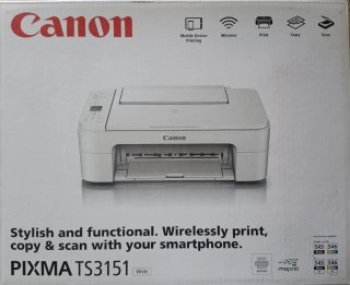Impresora Canon PIXMA TS3151 Blanca