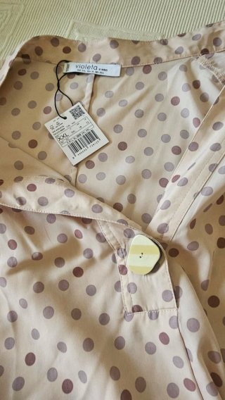 Camisa Mango by Violeta Lunares Talla XXL