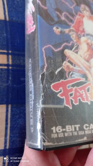 Fatal Fury Mega Drive Sega 16-Bit Cartridge