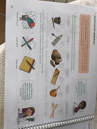 Música, 4 Primaria, Operación mundo