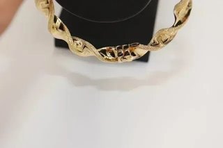 Pulsera Rizada Greca Graziella 18K Oro