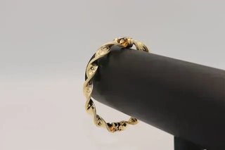 Pulsera Rizada Greca Graziella 18K Oro
