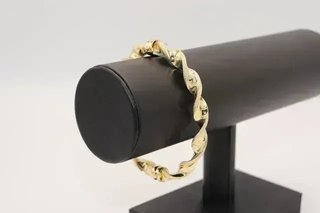 Pulsera Rizada Greca Graziella 18K Oro