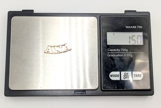 Colgante Nombre ANA de oro de 18k, 1.5 g.