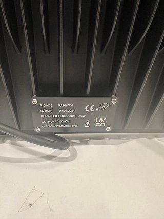 4 Focos Proyectores LED 200W 5000K