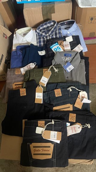 Camicie e pantaloni uomo taglia 38