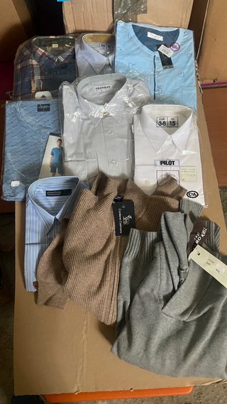 Camicie e pantaloni uomo taglia 38