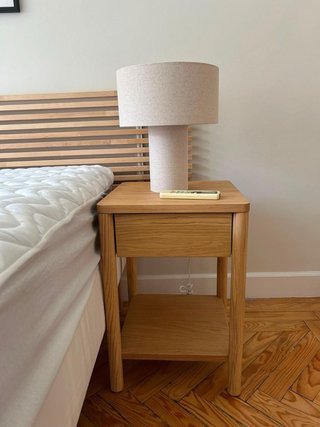 6 Mesitas de noche de madera TONSTAD IKEA