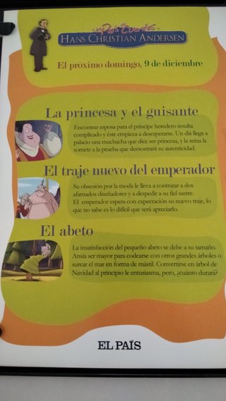 DVD Cuentos Hans Christian Andersen Español