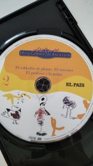 DVD Cuentos Hans Christian Andersen Español