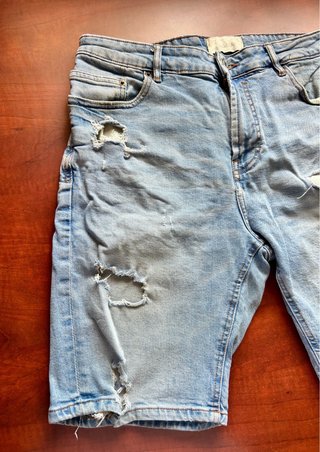Pull and Bear Vaqueros Rotos Azules streetwear