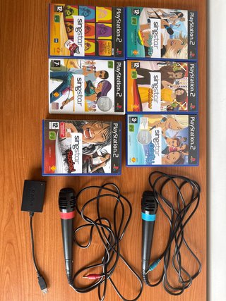 Singstar PS2 (PlayStation 2) + Micrófonos