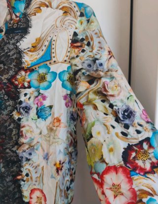 Blusa Roberto Cavalli Multicolor