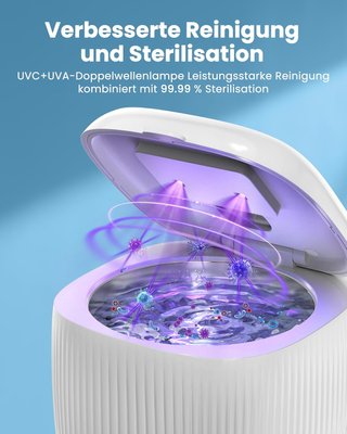 Máquina de Limpieza Ultrasónica y UV