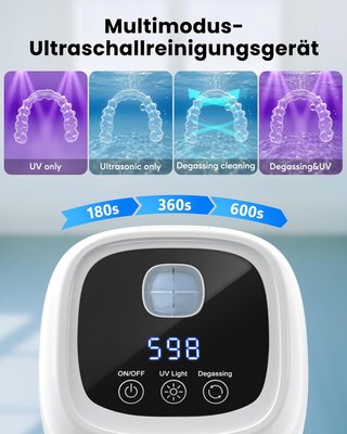 Máquina de Limpieza Ultrasónica y UV