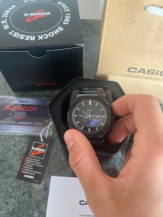 Reloj Casio G-Shock GM-B2100 Acero Negro