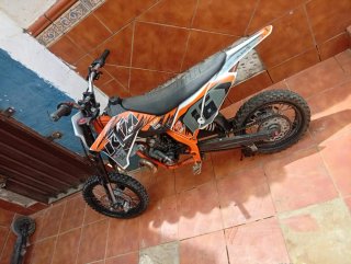 KTM Motocross Manual Naranja/Negra