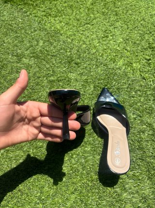 Zapatos de tacón negros
