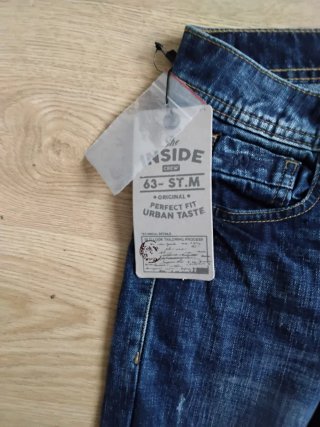 Pantalón Vaquero Recto Inside Talla 36