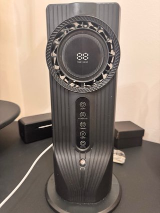Ventilador Escritorio Humidificador Luz LED