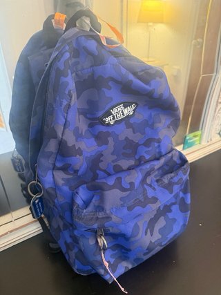 Mochila Vans Camuflaje Azul