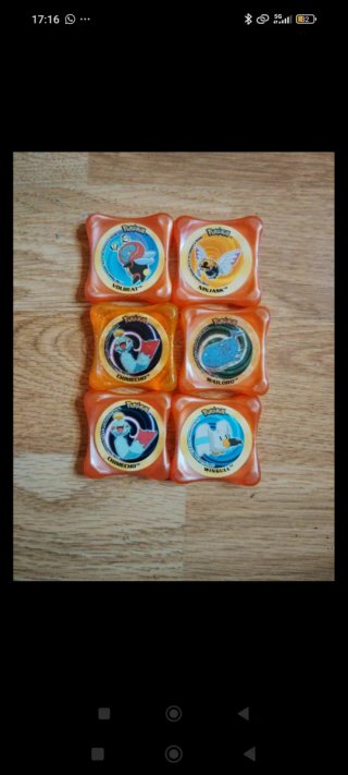 28 Waps Pokémon Panini 2003