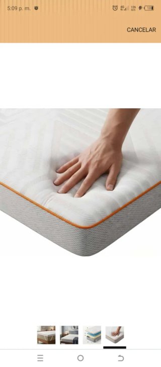 MULISOFT Topper Colchón 90x200cm Espuma Viscoelást