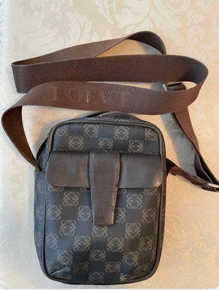 Bandolera Loewe Marrón/Negro Original