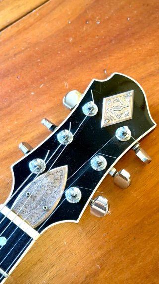 Greco Zemaitis Diamond Black Guitarra Eléctrica.