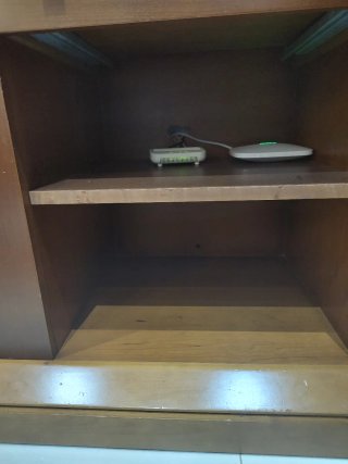 Mueble TV madera marrón
