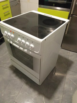 Cocina Eléctrica Edesa Blanca
