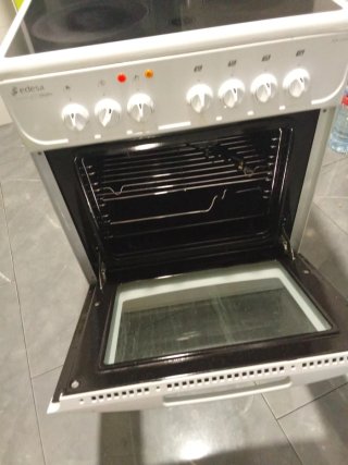 Cocina Eléctrica Edesa Blanca