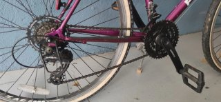 Bicicleta con cesta
