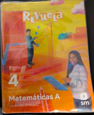 Matemáticas A. 4 Secundaria. Revuela. Comunidad...