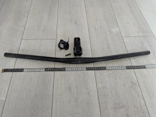 Conjunto  manillar carbono + Potencia syncros