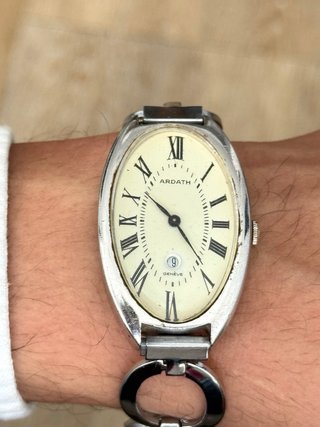 Reloj Ardath Genève Ovalado Vintage Art Deco