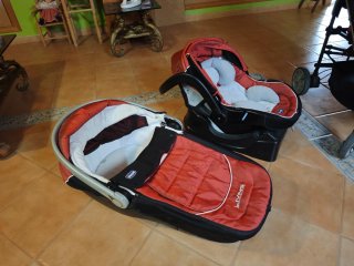 Trío Chicco Living – Silla de paseo/coche + Capazo