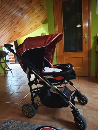 Trío Chicco Living – Silla de paseo/coche + Capazo