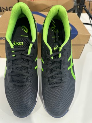 Scarpe da Padel Asics Uomo Nero/Verde num 44