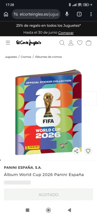 Álbum Cromos Mundial FIFA 2026 Panini