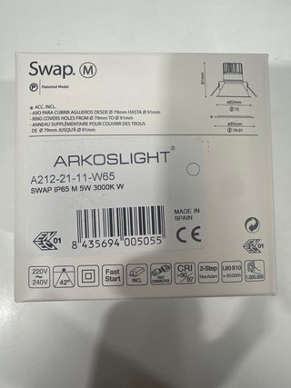 38 Focos LED Arkoslight Swap M