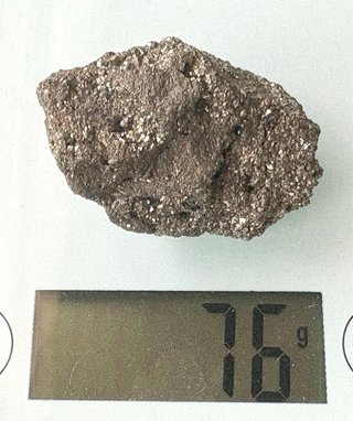 Gran Pirita Mineral maciza infinidad de cristales