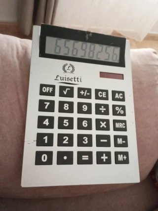 Calculadora Gigante Luisetti
