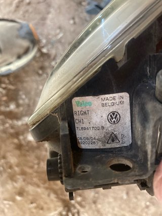 Faros Antiniebla VW Touareg