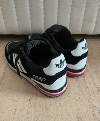 Adidas ZX 750 Zapatillas Negras Blancas de segunda mano por 58 EUR