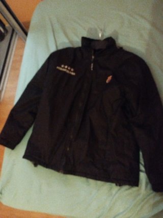 Chaqueta FC Barcelona Negra