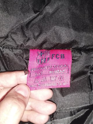 Chaqueta FC Barcelona Negra