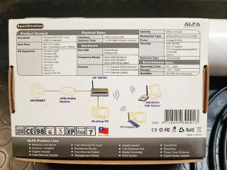 Alfa AWUS036H Adattatore USB Long Range