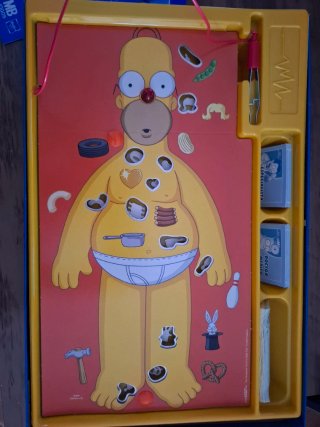 Operación The Simpsons MB Juego de Mesa