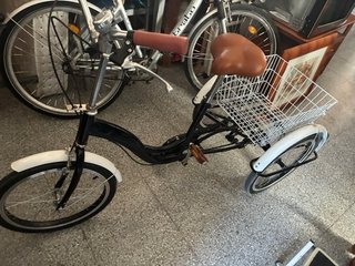 Triciclo con cesta